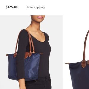 Longchamp 'Small Le Pliage' Shoulder Tote